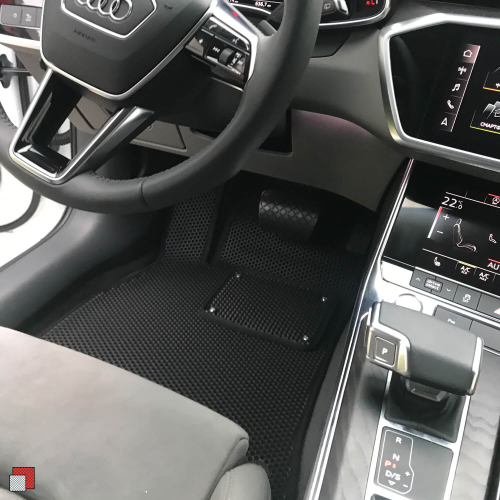 Audi A6 C8 dywaniki czarne czarne