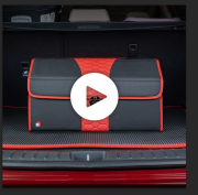 Video Trunk organizer made of eco leather