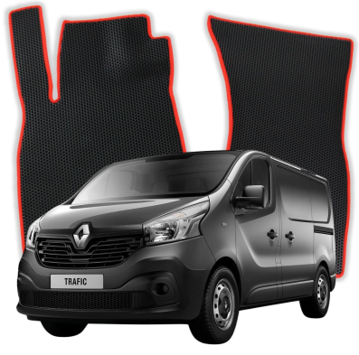 OMEVO EVA car mats for Renault Trafic 8-seater 3 gen Van 5 doors (2014-2025)