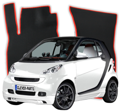 Smart Fortwo 2 gen Hatchback 3 doors (2007-2014)