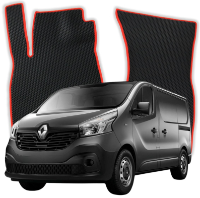 Car floor mats EVA OMEVO for Renault Trafic 7-seater 3 gen Van 5 doors (2014-2025)