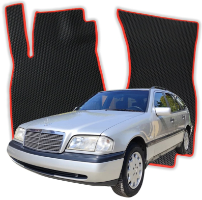 Car floor mats EVA OMEVO for Mercedes-Benz C180 W202 1 gen Station Wagon (1993-2000)