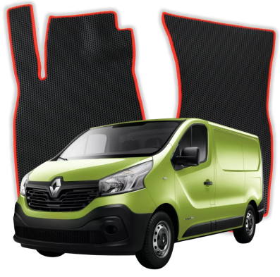 OMEVO EVA car mats for Renault Trafic 3-Seater 3 gen Minivan 3 doors (2014-2025)