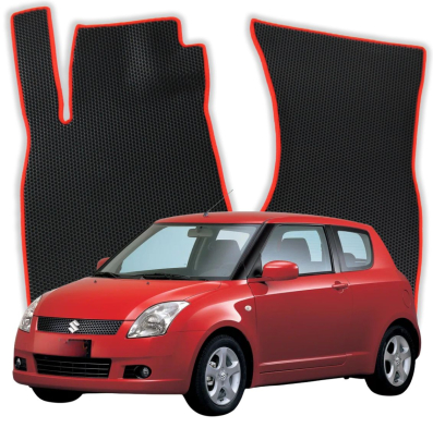 EVA car mats OMEVO for Suzuki Swift 4 gen Hatchback 3 doors (2004-2010)