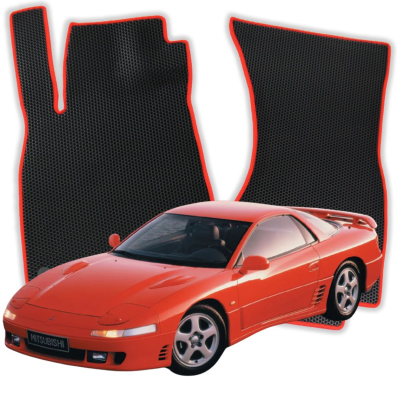 OMEVO EVA car mats for Mitsubishi 3000GT Asian version 1 gen Coupe (1990-2000)