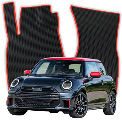 OMEVO EVA car mats for Mini John Cooper Works F66 4 gen Hatchback 3 doors (2024-2025)
