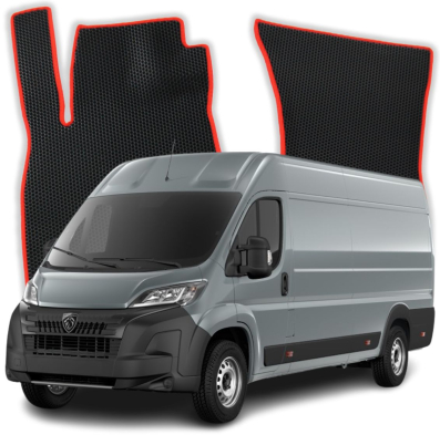 Car mats EVA OMEVO for Peugeot Boxer Furgon L4H2 (3-seater) 2 gen Van (2006–2025)