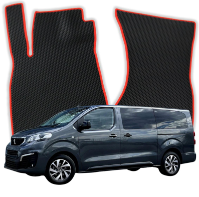 EVA car mats OMEVO for Peugeot Traveller Business Long 9-seater 3 gen Van 5-door (2016-2025)