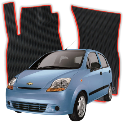 EVA car mats OMEVO for Chevrolet Spark 2 gen Hatchback 5 doors (2005-2009)