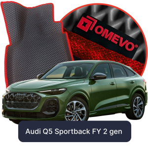 OMEVO 5D Pro EVA Mats for Audi Q5 Sportback FY 2 gen SUV (2020-2024)