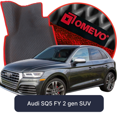 OMEVO 5D Pro EVA Mats for Audi SQ5 FY 2 gen SUV (2016-2024)