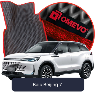 OMEVO 5D Pro EVA Mats for BAIC Beijing 7 1 gen SUV (2020-2025)