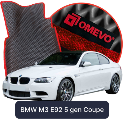 EVA Car Mats OMEVO for BMW M3 E92 5th Gen Coupe (2004-2012)