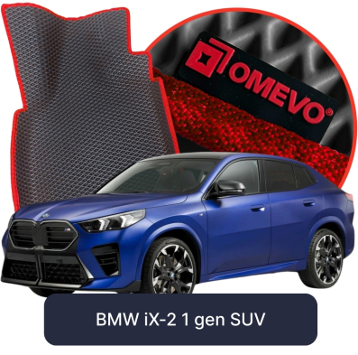 OMEVO 5D Pro EVA Mats for BMW iX-2 1 gen SUV (2023-2025)