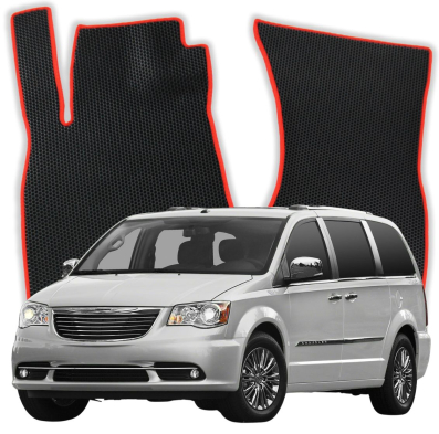 EVA Car Mats OMEVO for Chrysler Town & Country Touring 5th Gen Minivan (2007-2016)