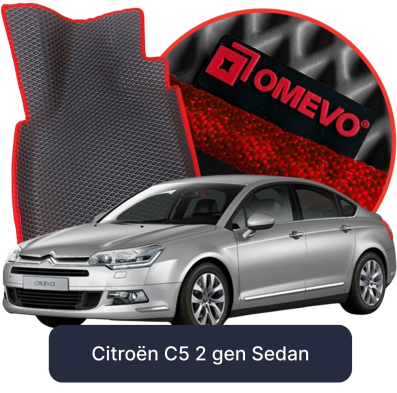 OMEVO 5D Pro EVA Mats for Citroën C5 2 gen Sedan (2008-2017)