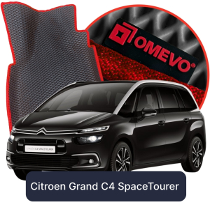 OMEVO 5D Pro EVA Mats for Citroën Grand C4 SpaceTourer 7-seater 2 gen Minivan (2013-2022)