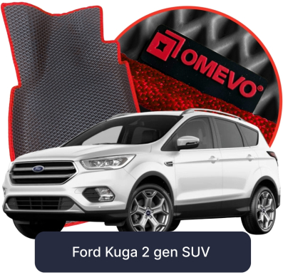 OMEVO EVA car mats for Ford Kuga 2 gen SUV (2012-2019)