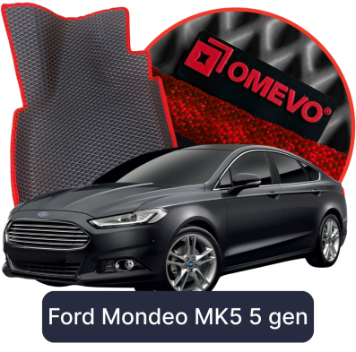 OMEVO 5D Pro EVA Mats for Ford Mondeo MK5 5 gen Sedan (2014-2022)
