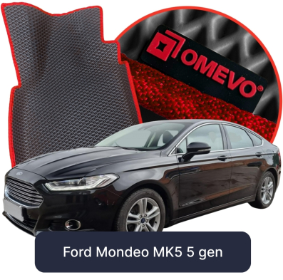 OMEVO 5D Pro EVA Mats for Ford Mondeo MK5 5 gen Liftback (2014-2022)