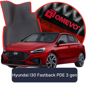 OMEVO 5D Pro EVA Mats for Hyundai I30 Fastback PDE 3 gen Liftback (2016-2025)