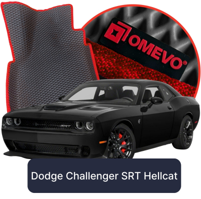 EVA Car Mats OMEVO for Dodge Challenger SRT Hellcat 1st Gen Coupe (2008-2023)