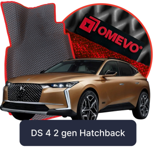 OMEVO 5D Pro EVA Mats for DS 4 2 gen Hatchback 5 doors (2021-2025)