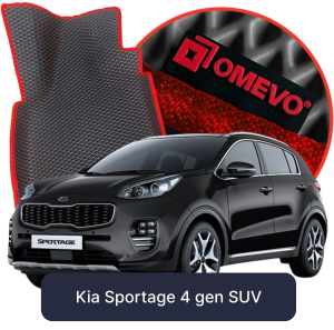 OMEVO 5D Pro EVA Mats for Kia Sportage 4 gen SUV (2015-2021)