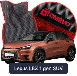 OMEVO 5D Pro EVA Mats for Lexus LBX 1 gen SUV (2023-2025)