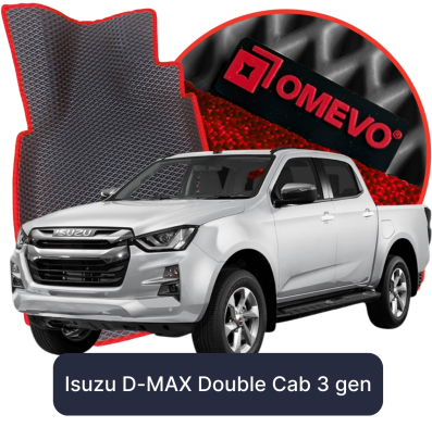 EVA Car Mats OMEVO for Isuzu D-MAX Double Cab 3rd Gen Pick-up (2019-2025)