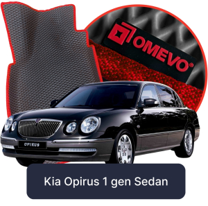 OMEVO 5D Pro EVA Mats for Kia Opirus 1 gen Sedan (2003-2010)