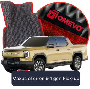 OMEVO 5D Pro EVA Mats for Maxus eTerron 9 1 gen Pick-up (2024-2025)