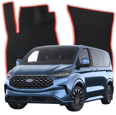 EVA Car Mats OMEVO for Ford Tourneo Custom 8-seater Titanium X 2nd gen Van 5 doors (2023-2025)