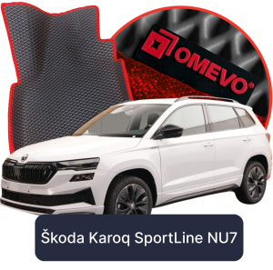OMEVO 5D Pro EVA Mats for Škoda Karoq SportLine NU7 1 gen SUV (2017-2025)