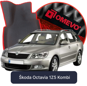 OMEVO 5D Pro EVA Mats for Škoda Octavia 1Z5 2 gen Station Wagon (2004-2013)