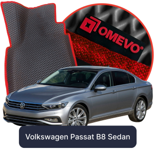OMEVO 5D Pro EVA Mats for Volkswagen Passat B8 8 gen Sedan (2014-2022)