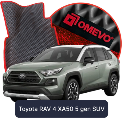 OMEVO 5D Pro EVA Mats for Toyota RAV 4 XA50 5 gen SUV (2019-2025)