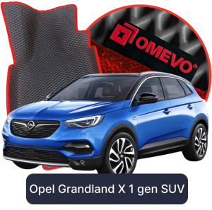 OMEVO 5D Pro EVA Mats for Opel Grandland X 1 gen SUV (2017-2024)