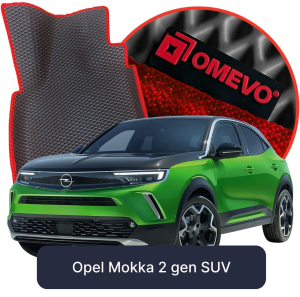 OMEVO 5D Pro EVA Mats for Opel Mokka 2 gen SUV (2020-2025)