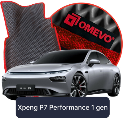 EVA Car Mats OMEVO for Xpeng P7 Performance 1 gen Sedan (2020–2025)