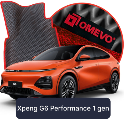 EVA Car Mats OMEVO for Xpeng G6 Performance 1 gen SUV (2023–2025)