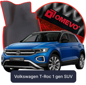 OMEVO 5D Pro EVA Mats for Volkswagen T-Roc 1 gen SUV (2017-2025)