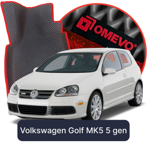 OMEVO 5D Pro EVA Mats for Volkswagen Golf MK5 5 gen Hatchback 3 doors (2003-2009)