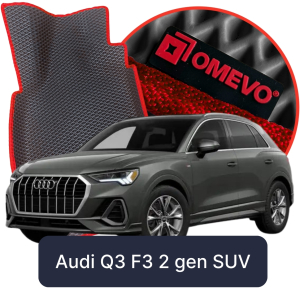 OMEVO 5D Pro EVA Mats for Audi Q3 F3 2 gen SUV (2018-2025)
