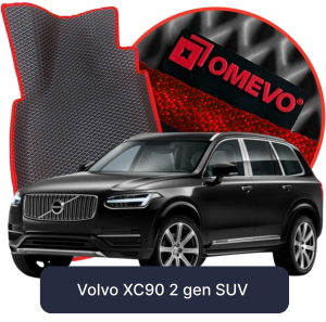 OMEVO 5D Pro EVA Mats for Volvo XC90 7-seater 2 gen SUV (2015-2025)