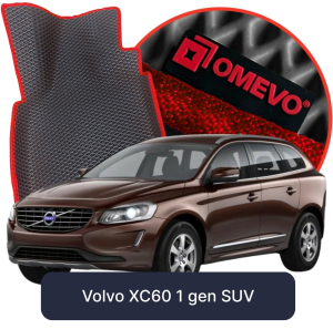 OMEVO 5D Pro EVA Mats for Volvo XC60 1 gen SUV (2008-2017)