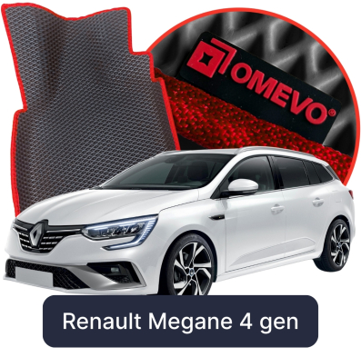 EVA Car Mats OMEVO for Renault Megane 4th Gen Station Wagon (2016-2024)