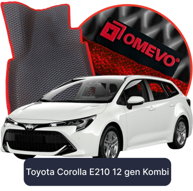 OMEVO 5D Pro EVA Mats for Toyota Corolla E210 12 gen Station Wagon (2018-2025)