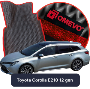OMEVO 5D Pro EVA Mats for Toyota Corolla E210 Hybrid 12 gen Station Wagon (2018-2025)