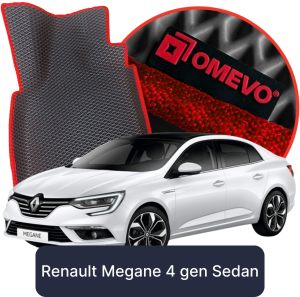 OMEVO 5D Pro EVA Mats for Renault Megane 4 gen Sedan (2016-2024)